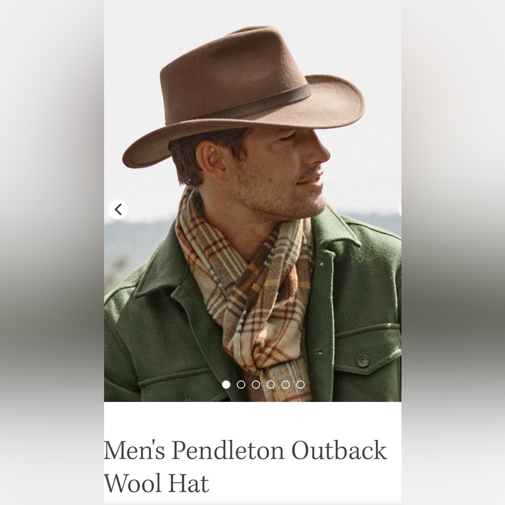 Pendleton Wool Outback Hat - image 1